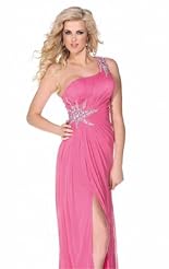 Chiffon/Taffeta/Tulle  Crystals Crystal Applique Beaded Lace  Ball Gown Party Dress 