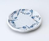 唐津丸銘々皿　5個組 【美濃焼　和皿】