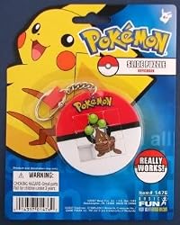 Pokemon Bonsly Slide Puzzle Key Chain by Basic Fun