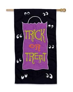 Trick or Treat Regular Size Applique Banner
