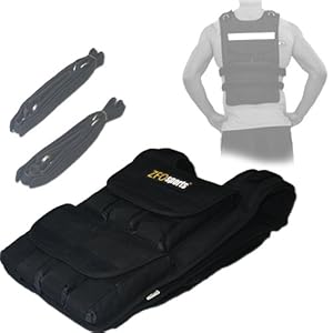 ZFOsports - 60LBS ADJUSTABLE WEIGHTED VEST