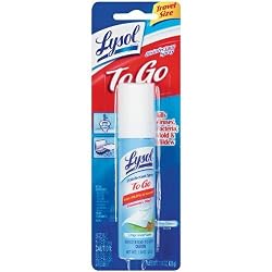 Lysol&reg; Disinfectant Spray To Go - Crisp Linen&reg; Scent: 1 OZ.