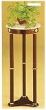 Cherry Finish Plant Stand w/ Marble Top