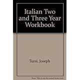 italian two and three year workbook