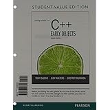 starting out with c  early objects student value edition 8th edition