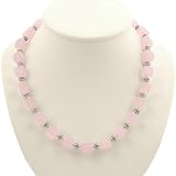 EXP Handmade Glass & Silver Necklace