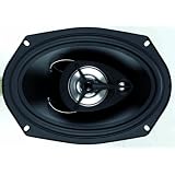 BOSS SE693 3-Way 6-Inch x 9-Inch Black Poly Injection Cone Speaker