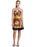 XOXO Juniors Scarf Print Halter Dress