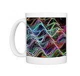 Waveforms, abstract artwork Photo Mugs
