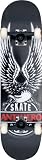 Anti Hero Nothins Free 2 LG Complete Skateboard (Black/White, 8.0-Inch)