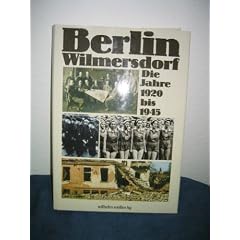 Berlin Wilmersdorf - die Jahre 1920 bis 1945