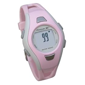 Reebok Fitwatch Pink / Strapless Heart Rate Monitor Watch with Calories