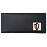 Indiana Hoosiers Executive Black Leather Checkbook Cover