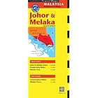 Johor and Melaka Travel Map Second Edition (Malaysia Regional Maps) by Periplus Editors