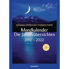 Mondkalender - die Jahres�bersichten