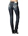 Silver Jeans Juniors Aiko Medium Wash Ripped Baby Bootcut Jean
