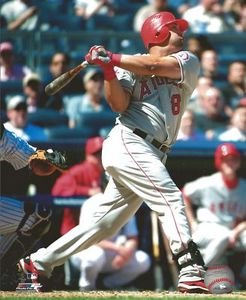 Kendry Morales Los Angeles Angels Unsigned 8x10 Photo