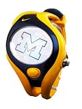 MEN WOMENS NIKE RESIN NCAA MICHIGAN TRIAX SWIFT INDIGLO DATE WATCH WD0020-201