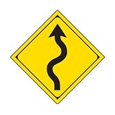 道路標識（構内用） 警戒標識 894-39（206）