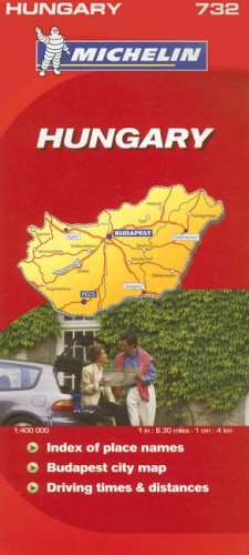 City Travel Guides Discounted  Books : Michelin Hungary (Michelin Map)