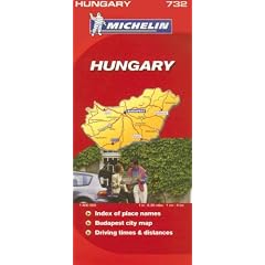 Michelin Hungary Map (Michelin Maps)