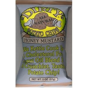 Dirty Potato Chips - Honey Mustard - 2oz bag by Dirty Potato Chips