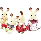 Calico Critters Hopscotch Rabbit Family