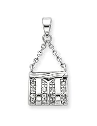 Sterling Silver Purse Charm