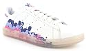 Adidas Originals "Stan Smith Clr W" Ladies Leather Retro Tennis Shoes/Trainers - White/Pink