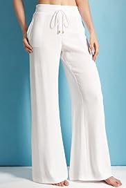 Drawstring Wide Leg Trousers