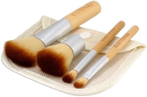 Briar Rose 4 Pcs Ecotools Bamboo Handle Brushes (Beige)