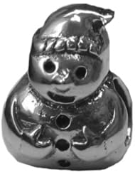 Sterling Silver Snowman Zable Bead Charm bz29.991