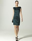 Spiegel Charmeuse Sheath Dress with Corsage by Newport News