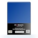 Microfaser Jersey Spannbettlaken Spannbetttuch Royal Blau 180x200 - 200x200