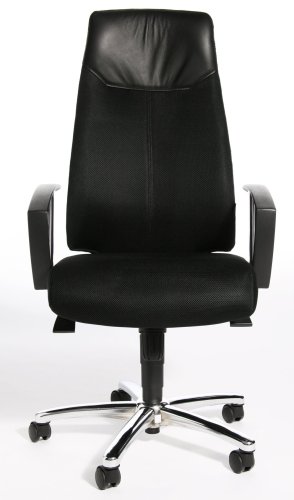 TOPSTAR SU39A BG0 Bürodrehstuhl High Sit up schwarz mit Armlehnen