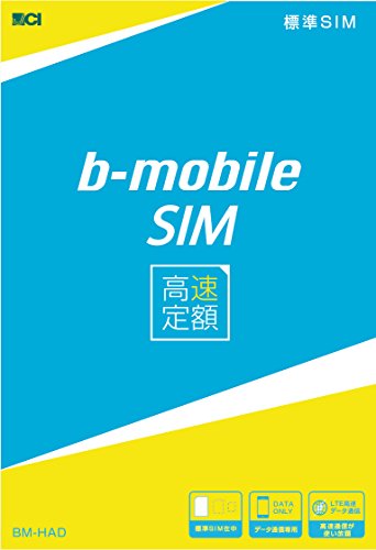 b-mobile 高速定額月額 音声+データ通信 SIM 申込パッケージ BM-HAV-P