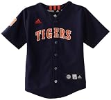 MLB Toddler Detroit Tigers Team Color Printed Jersey (Dark Navy, 4T)