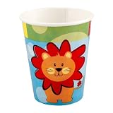 Safari Friends 9 oz. Paper Cups (8 count)