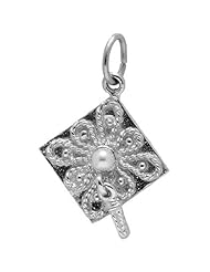 Rembrandt Charms Graduation Cap Charm