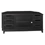 Bush Furniture Weston Corner TV Stand, Black