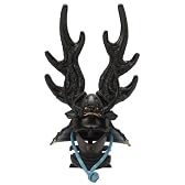 S.S.C.THE MUSEUM Vol.3 多聞天 本多忠勝所用 黒漆塗鹿角脇立とっぱい形兜 1/4レプリカ