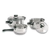 ROLLER Kochtopf-Set GREEN LEMON Edelstahl