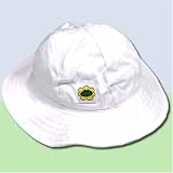 Baby Floppy Sun Hat - Pure Pearly White