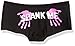 Hot Leathers Spank Me Ladies Boy Shorts (Black, X-Large)