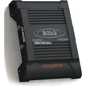 BOSS CW350 CHAOS WIRED 400 Watts 4 Channel High Power Amplifier BOSS CW350 CHAOS WIRED 400 Watts 4-Channel High Power Amplifier