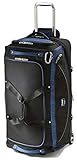UPC 051243043675 product image for Travelpro Luggage T-Pro Bold 30 Inch Drop Bottom Rolling Duffel Bag, Black/Blue, | upcitemdb.com
