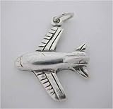.925 Silver AIR PLANE CHARM Jet COOL