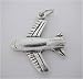 .925 Silver AIR PLANE CHARM Jet COOL