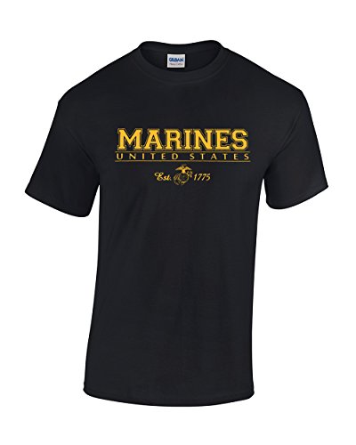 Crazy Bros Tee's United States Marines - US Marines Est. 1775 Men's T-Shirt