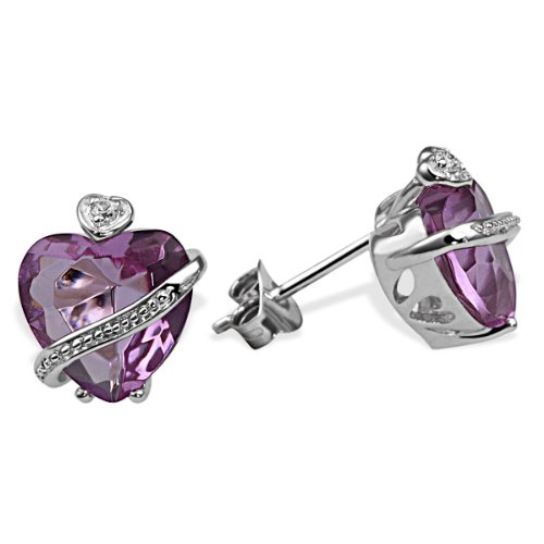 Imagen 2 de goldmaid Fa O836S - Pendientes de mujer de plata de ley con 4 circonitas